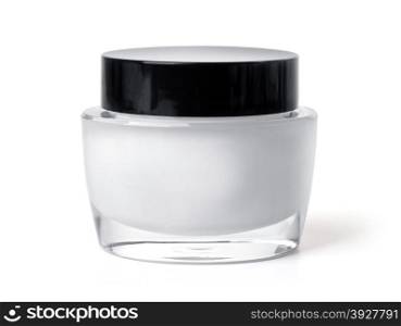 close up of beauty hygiene container isolated over white background. with clipping path