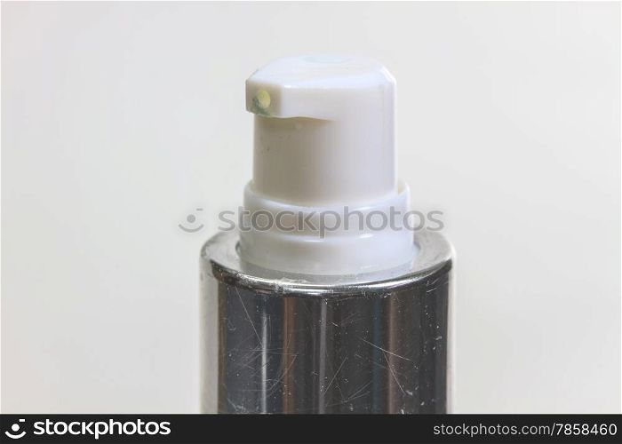Close up of bottle cap Isolated on white background