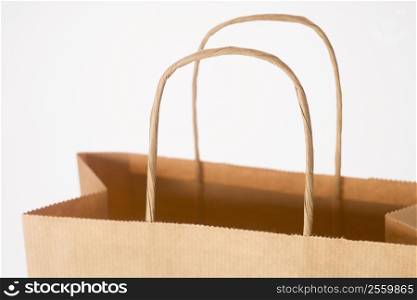 Close-Up Of Brown Paper Bag