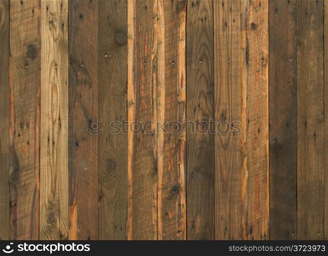 Close up of brown plank wooden surface