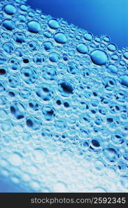 Close-up of bubbles in liquid