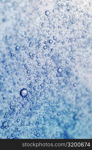 Close-up of bubbles in water