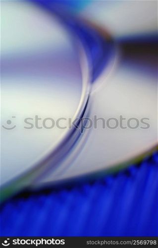 Close-up of CD&acute;s
