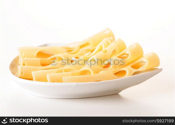 Close - up of cheese on plate
