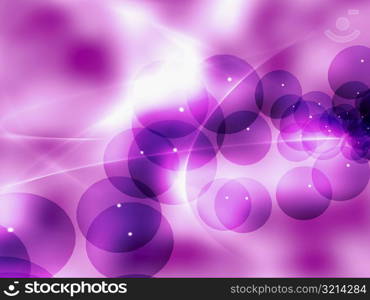 Close-up of circular pattern on a purple background