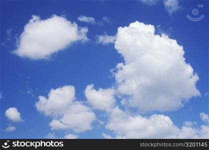 Close-up of clouds in the sky