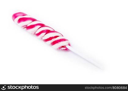 Close up of colorful lollipop
