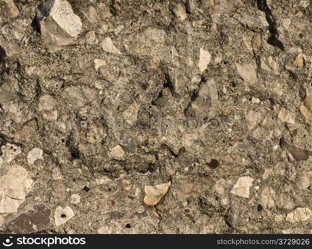 Close up of concrete surface