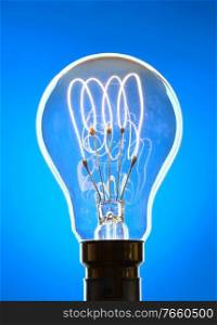 Close up of creative light bulb