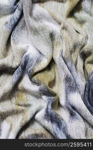 Close-up of crumpled fabric