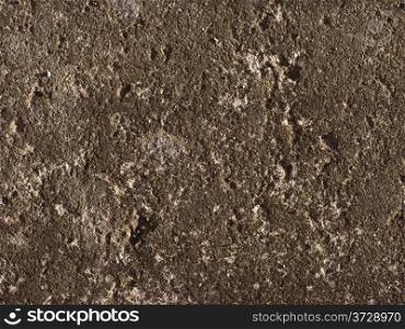 Close up of dark concrete surface