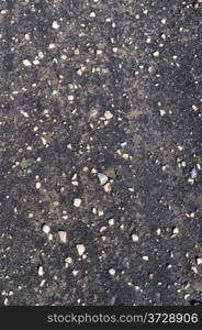 Close up of dark weathered asphalt background