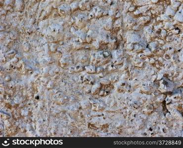 Close up of dirty concrete wall surface