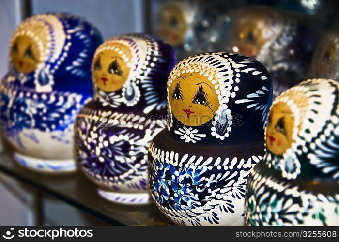 Close-up of dolls, Nanjing, Jiangsu Province, China