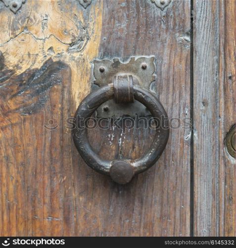 Close-up of door knocker, San Miguel de Allende, Guanajuato, Mexico