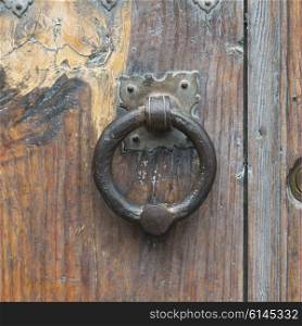 Close-up of door knocker, San Miguel de Allende, Guanajuato, Mexico
