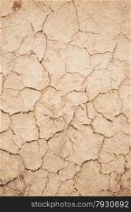 close up of dried out ground to use as a background