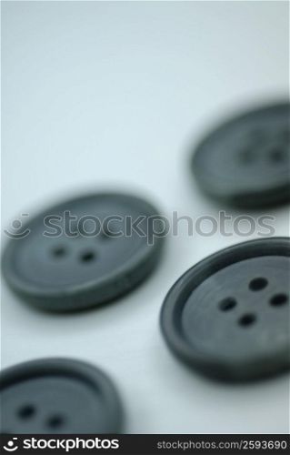 Close-up of four buttons