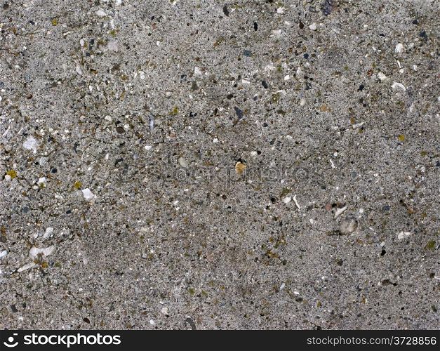 Close up of gray concrete wall surface