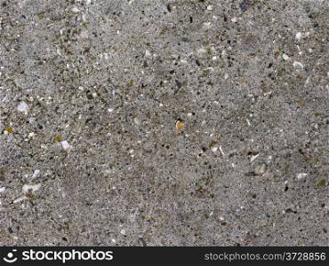 Close up of gray concrete wall surface