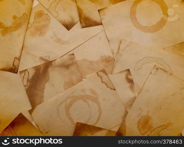 close up of grunge lined paper background