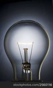 Close-Up Of Illuminated Light Bulb