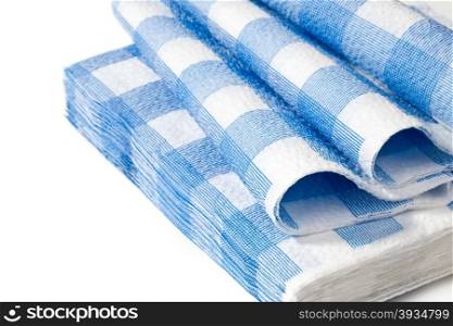 Close-up of kitchen paper napkins