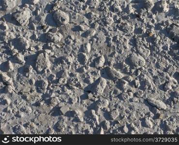 Close up of light grey concrete surface