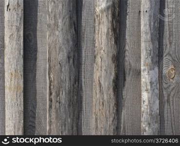 Close up of natural rough wooden boards background