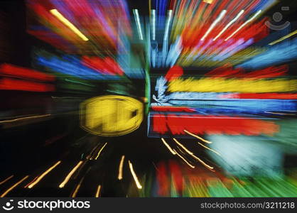 Close-up of neon sign, Hong Kong, China