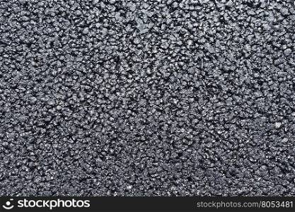 close up of new asphalt background