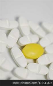 Close-up of pills