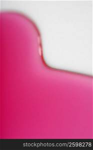 Close-up of pink paint