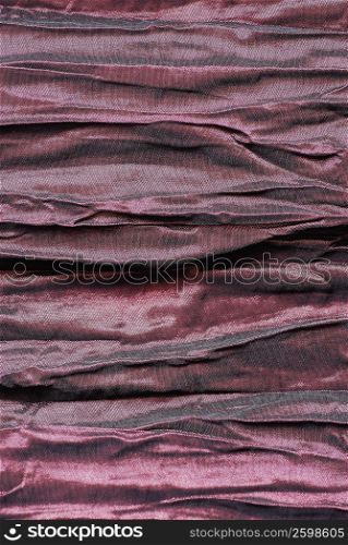Close-up of rippled fabric