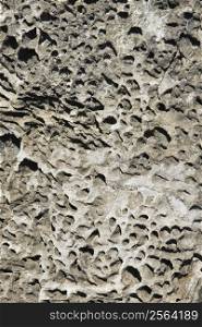 Close-up of rock formation texture in Maui, Hawaii, USA.