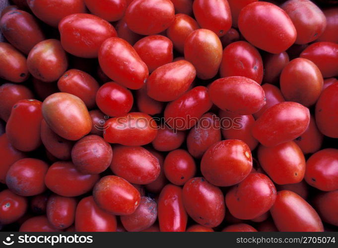 Close-up of Roma Tomatoes