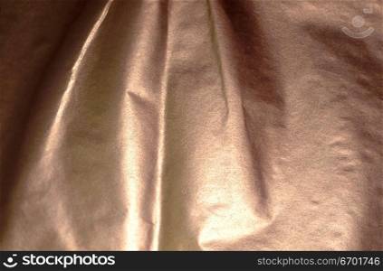Close-up of satin fabric