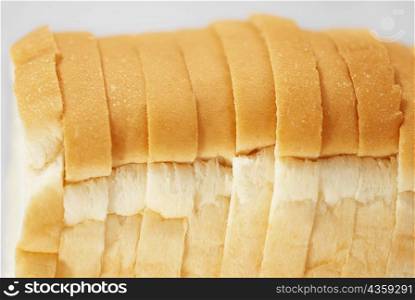 Close-up of sliced bread