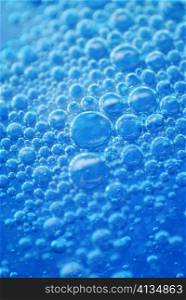 Close-up of soap bubbles