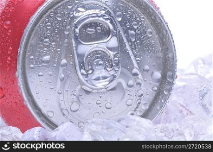 Close Up of Soda Can