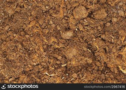 Close up of soil as a background
