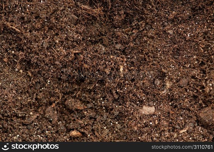 Close up of soil - can be used as background