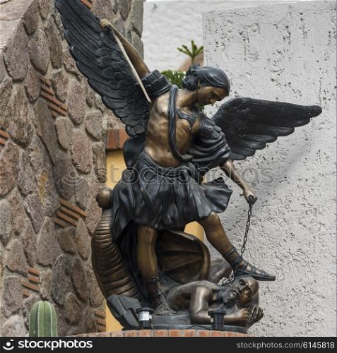 Close-up of statue, Zona Centro, San Miguel de Allende, Guanajuato, Mexico