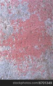 Close-up of the surface of a concrete wall