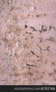 Close-up of the surface of a wall