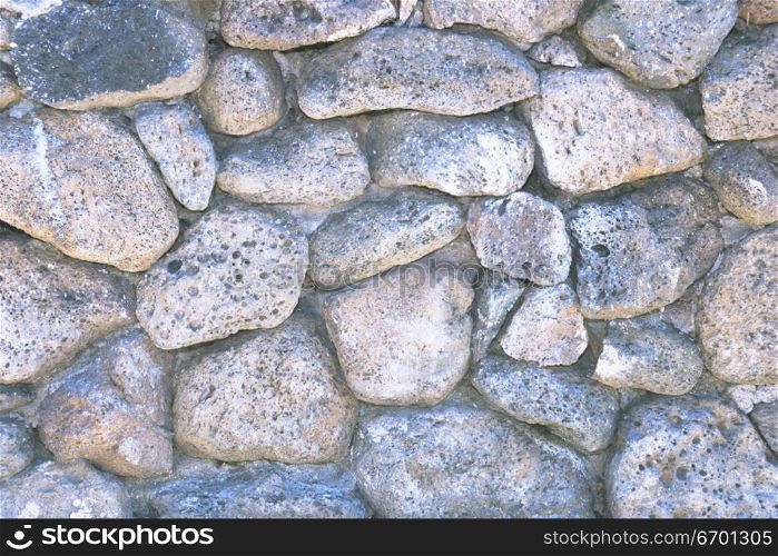 Close-up of the surface of rocks