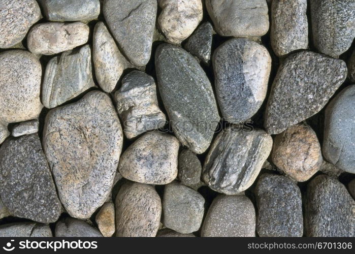 Close-up of the surface of rocks