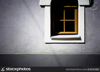 Close-up of the window of a house