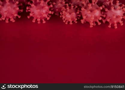 Close up of virus, medical health