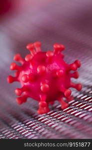 Close up of virus, medical health